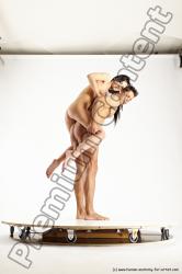 Standing reference poses of Lukas & Peggy